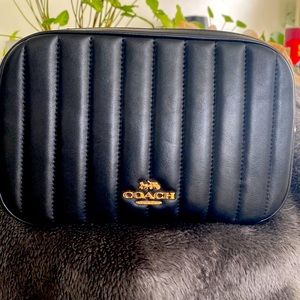 Coach Jes Quilted Leather Camera style Crossbody